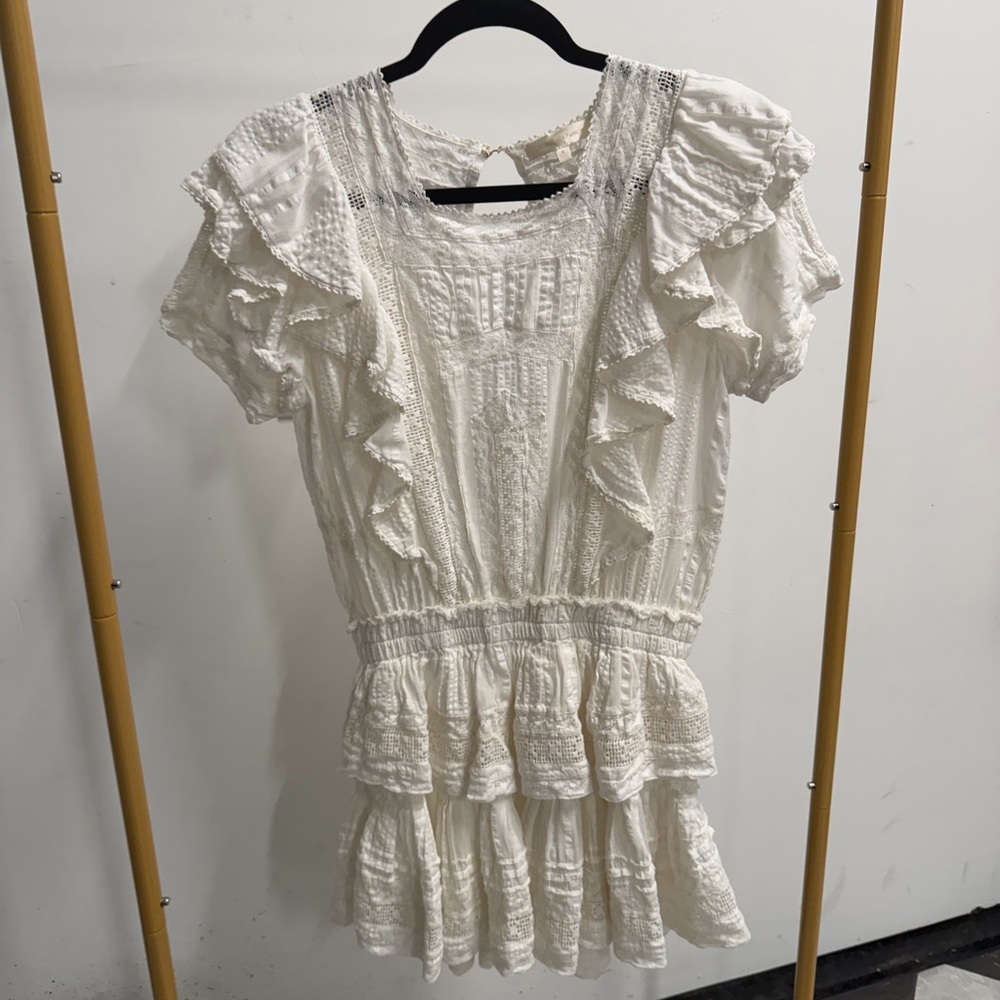 Love shack fancy Stella heritage mini dress